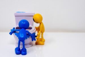 トイレで足元に注意しないと転倒する危険性は？